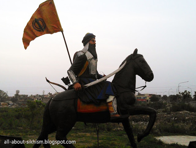 Banda Singh Bahadur on horse