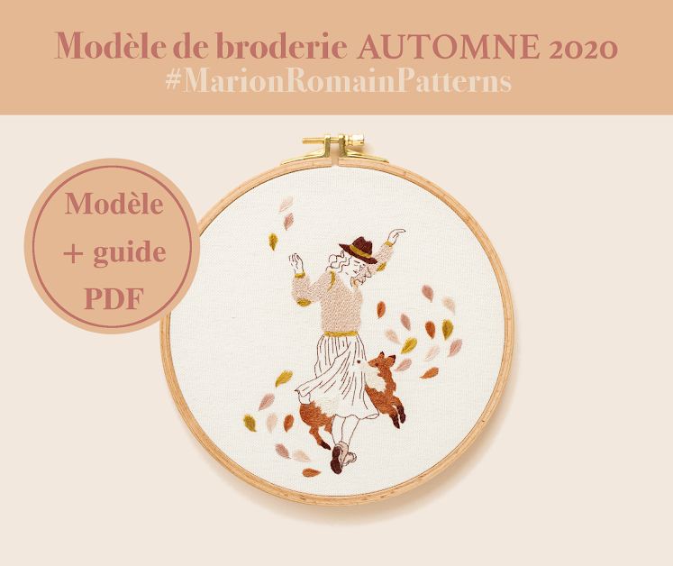 Modèle de broderie Marion Romain