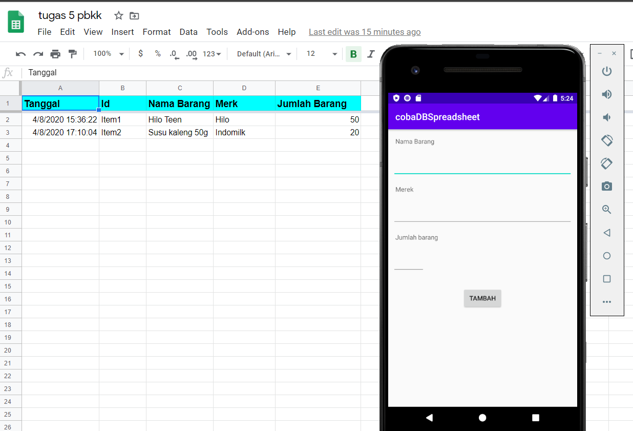 Bikin Web Basis Data