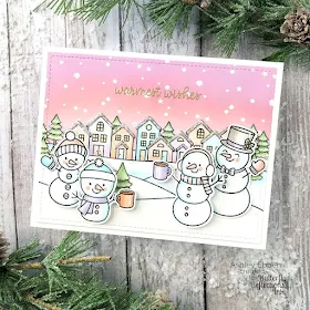 Sunny Studio Stamps: Feeling Frosty Customer Card by Ashley Ebben