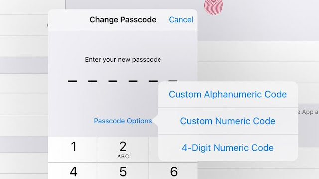 Mengubah pascode 6 digit ke 4 digit di iOS 9