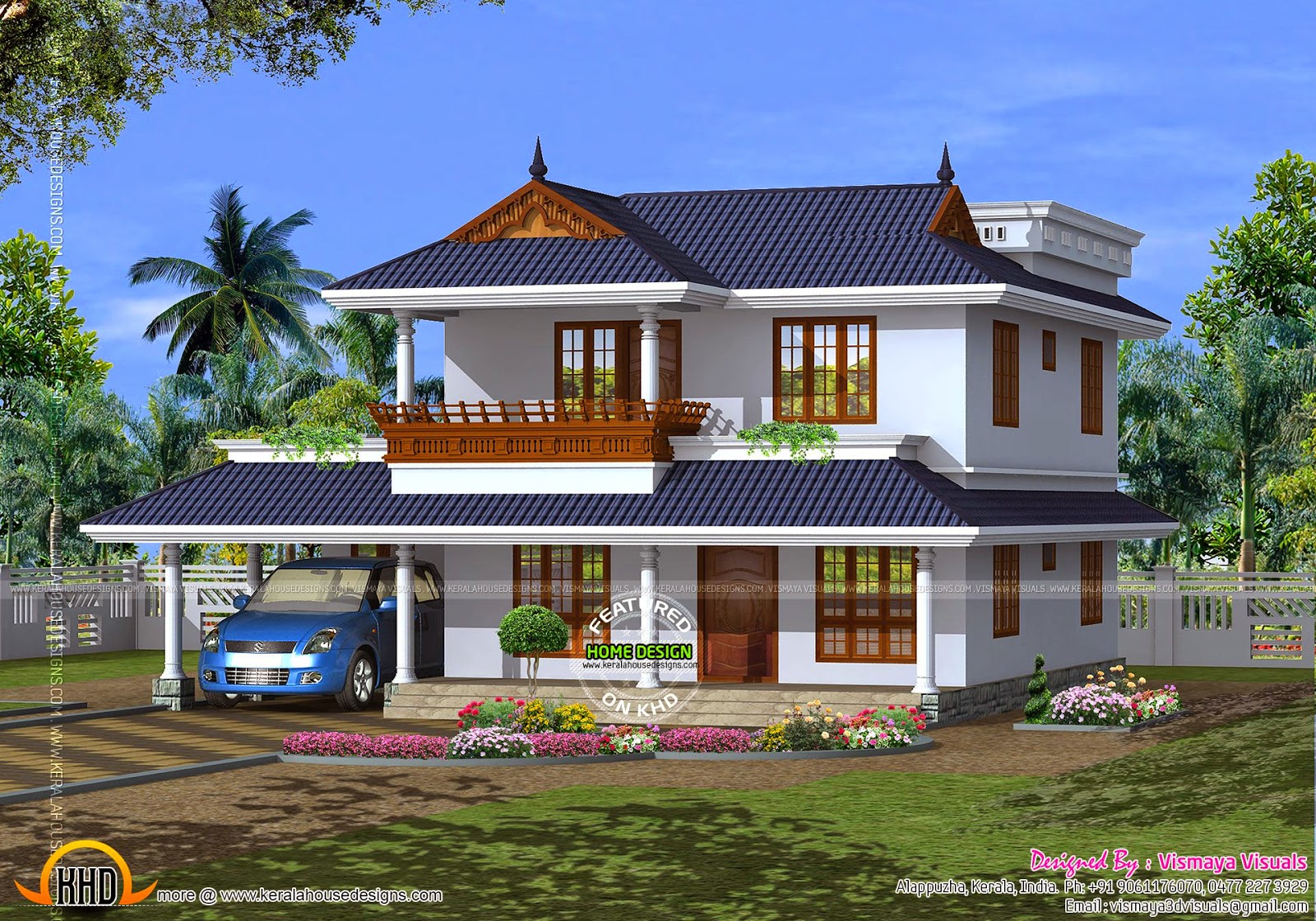  House  model  Kerala  Kerala  home  design  and floor plans 