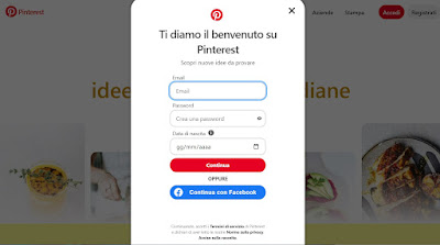 Login Pinterest