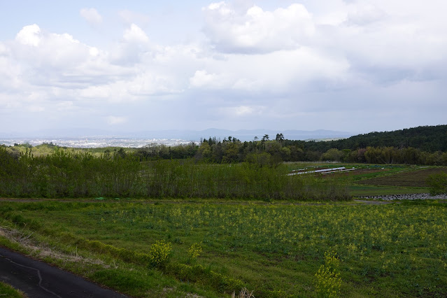 鳥取県西伯郡大山町赤松 農道からの眺望