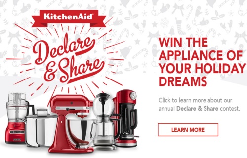 KitchenAid Declare & Share Contest