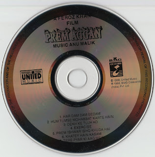 Anu Malik - Prem Aggan [FLAC - 1998] {CD 20106 UNITED MUSIC/BMG CRESCENDO}