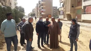 متابعة الخدمات والمرافق والنظافة العامة بأحياء محافظة السويس