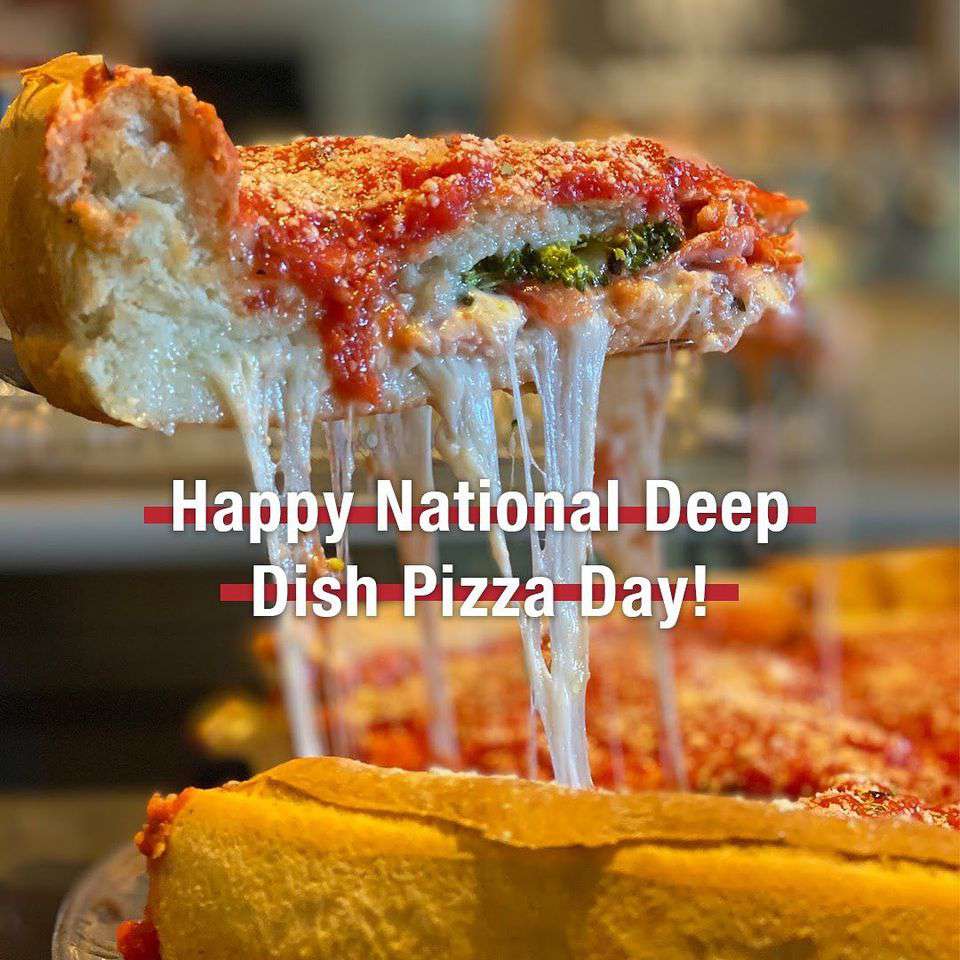 National Deep Dish Pizza Day Wishes for Instagram