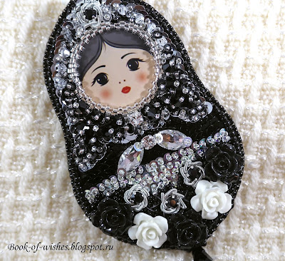 brooch matryoshka