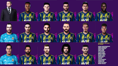 PES 2020 Facepack Fenerbahçe S.K. by Stranger