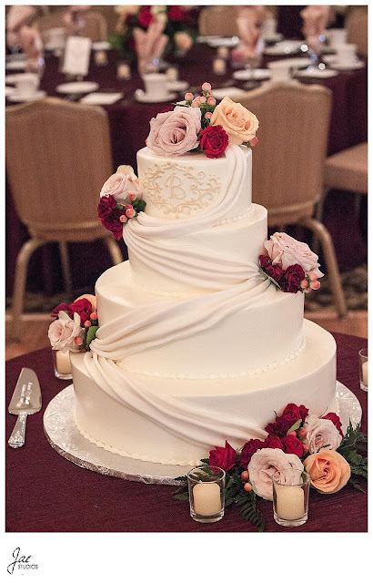 Fall Brown and Red Country Club Wedding Western Pennsylvania