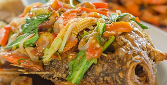 Download Resep Ikan Mujair Goreng Saus Siram Asam Pedas