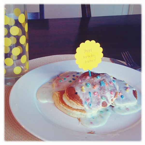 make  how Funfetti to How make from mix box pancakes Pancakes to cake