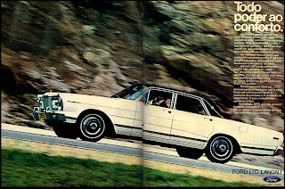 1973. brazilian advertising cars in the 70. os anos 70. história da década de 70; Brazil in the 70s; propaganda carros anos 70; Oswaldo Hernandez;