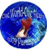 One World One Heart badge