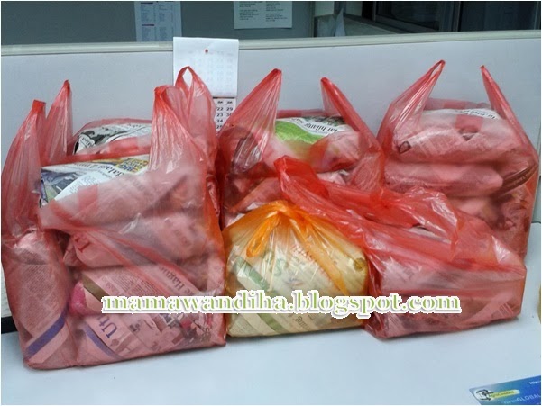 Dari Dapur MaDiHaA: Tempahan dari peminat apam & rempeyek