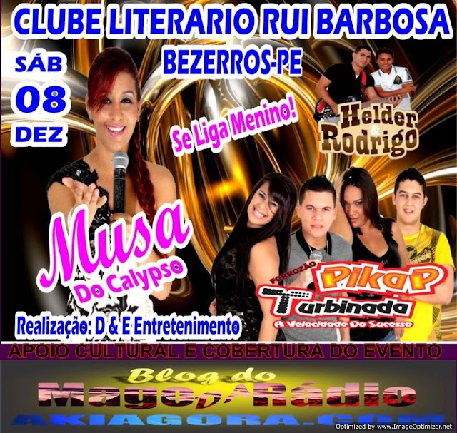 A cidade de Bezerros vai ferver com esse show.