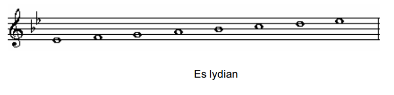 Es lydian