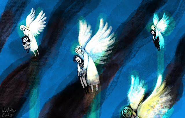 Angels in Gaza by Doaa El-Adl