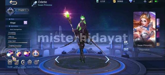 Script Skin Painted Odette Venom Mobile Legends Versi ZArchiver