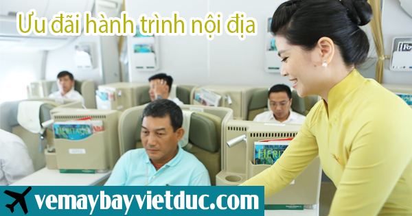 Mua vé khuyến mãi bay đẳng cấp, giá cực thấp Vietnam Air lines mới nhất