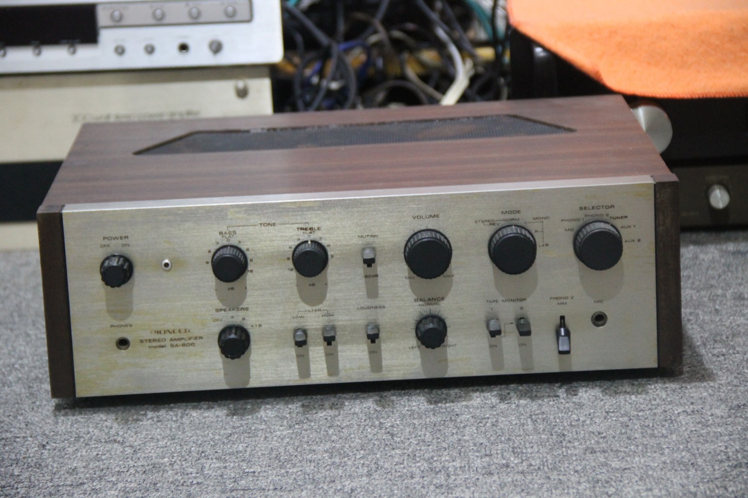 Audio2nd: Pioneer Sa-800 Stereo Amplifier (TERJUAL)