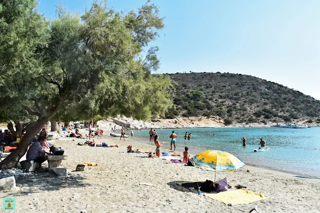 Panormos Beach en Naxos