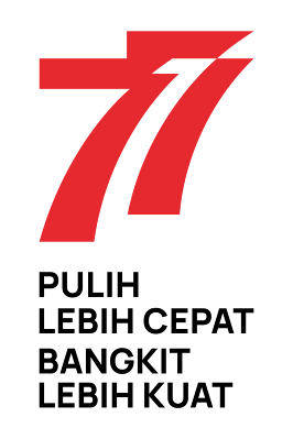 Logo HUT RI ke-77 Format PNG