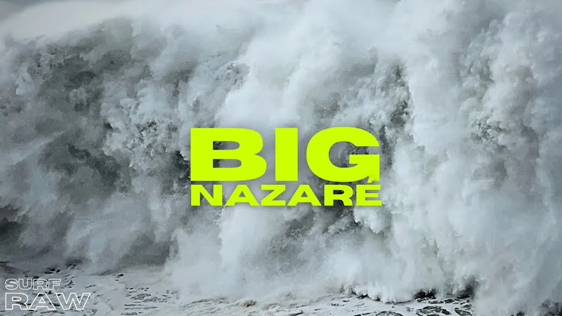 NAZARÉ BIG WAVES - FIRST BIG SWELL OF THE SEASON - epic drone view