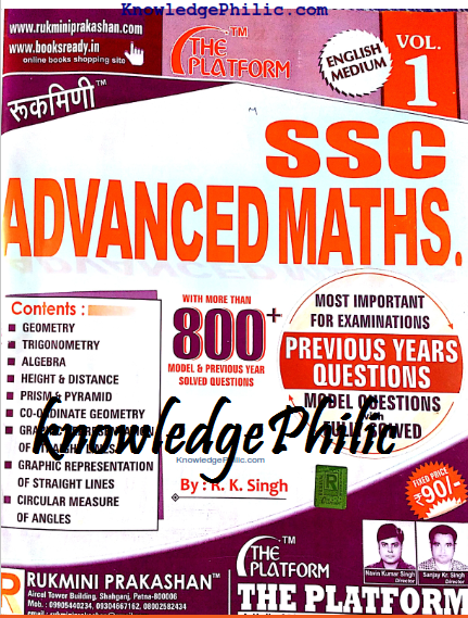 Download Platform’s Advanced Maths (ssc) in English Free