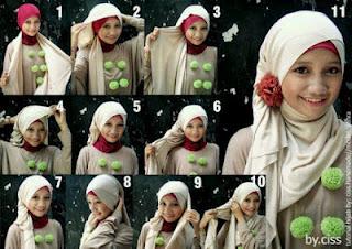Muslimah Shop Samarinda Tips Tutorial Simple Hijab 