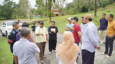 Pj. Bupati Kampar Minta Taman Rekreasi Stanum di Benahi 