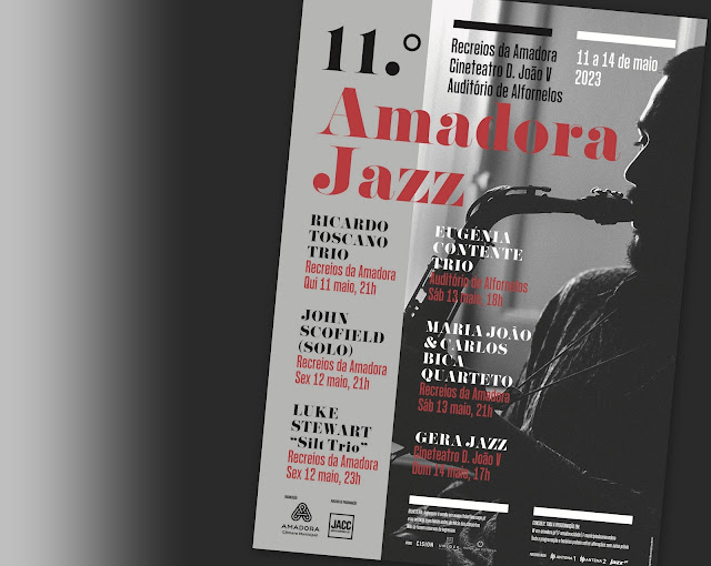 Cartaz alusivo ao Festival Amadora Jazz 2023