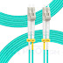 Fiber Optic Patch Cable 50m LC UPC to LC UPC Duplex OM4 Multimode LSZH 2.0mm