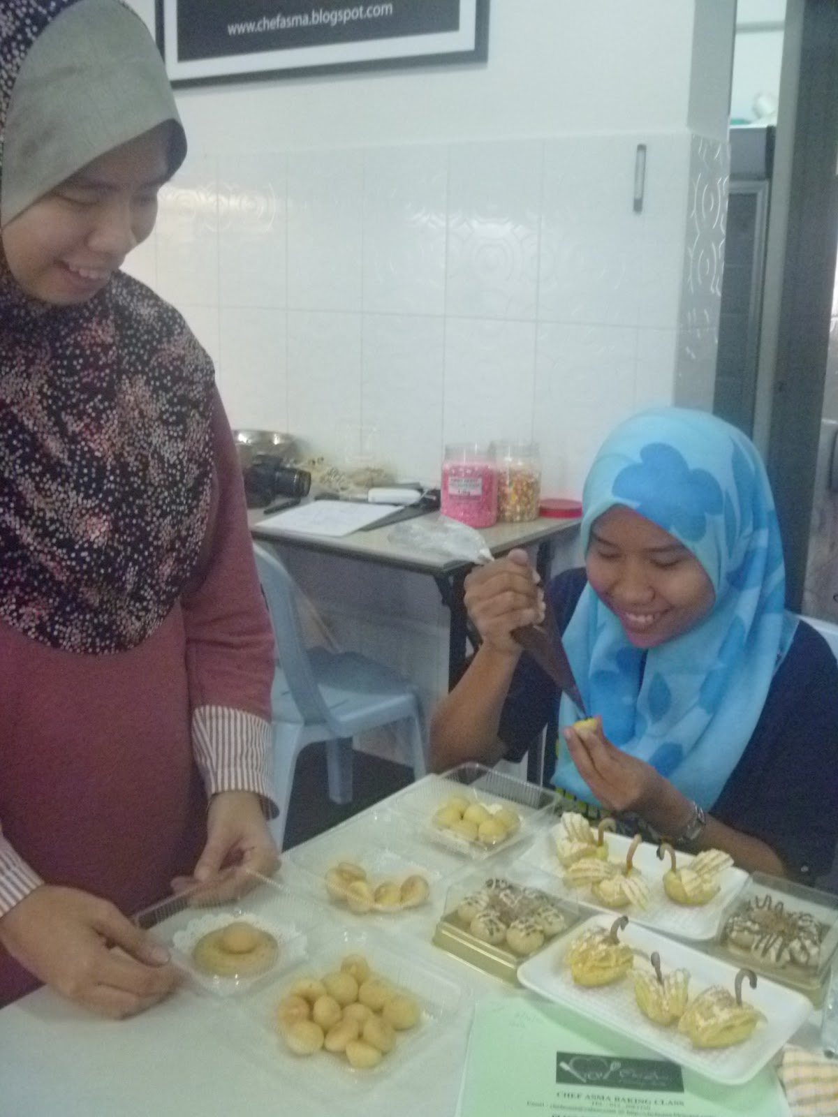 Chef Asma Culinary Academy: CLASS ASSORTED CHOUX PASTRY 