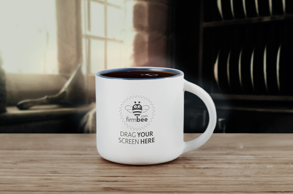 Download Coffee Mug Mockup PSD Terbaru Gratis - White Elegant Photorealistic PSD Coffee Mug Mockup