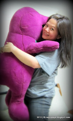 Big Barney Stuffed Toy