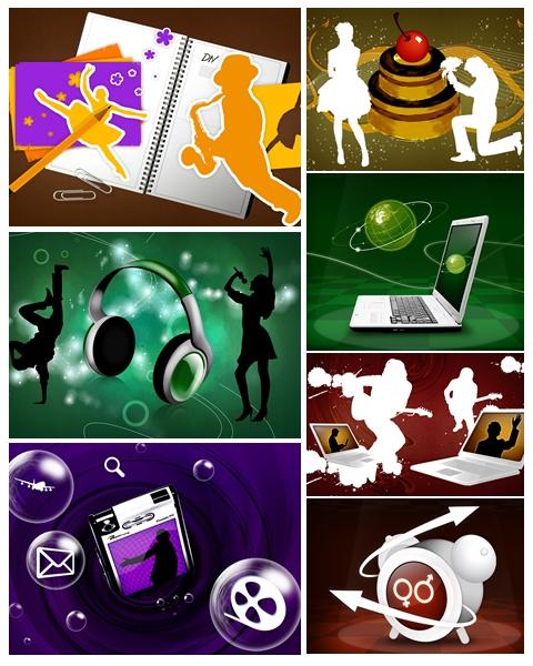 Technology Vector Art Wallpapers