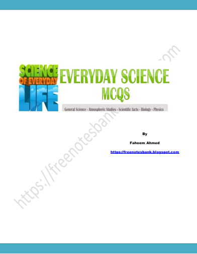 Everyday Science MCQ's