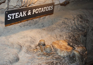 Steak And Potatoes At Ruby Falls, Steak And Potatoes, Ruby Falls