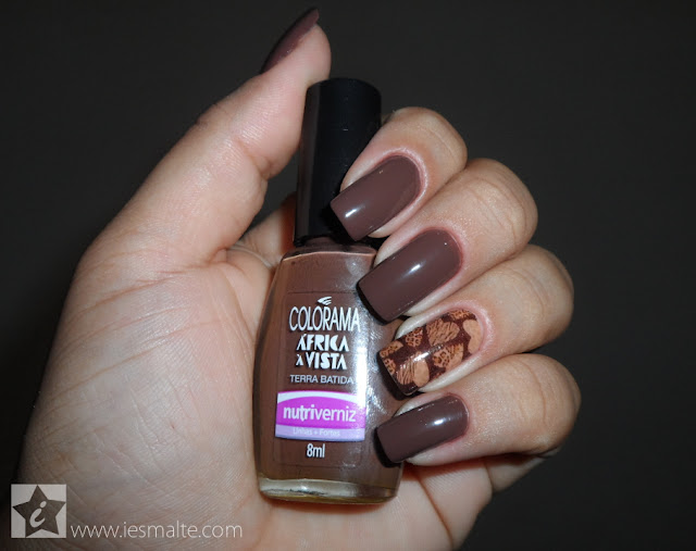 Esmalte Terra Batida + Adesivo