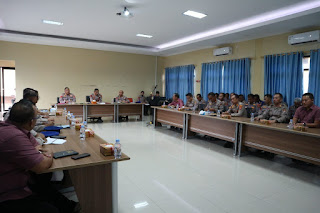 Ditpolairud Polda Banten Laksanakan Rapat Anev Pembinaan Manajemen Operasional dan Pelatihan