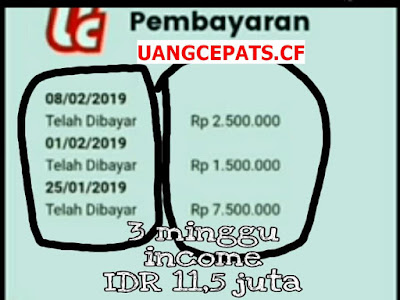 Cara mudah menghasilkan uang 11juta dengan aplikasi uangcepats.cf terbukti menghasilkan dengan mudah dan cepat di bisnis online terpercaya