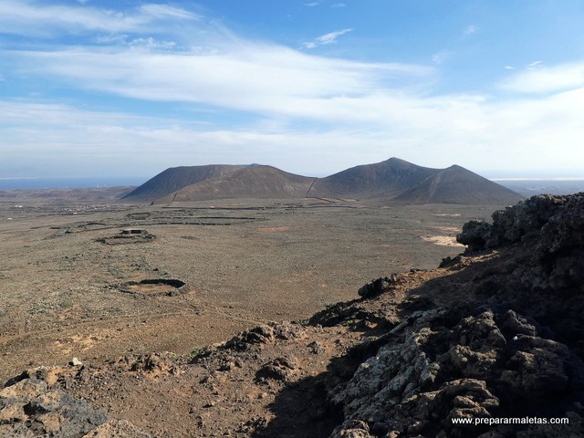 subida a volcán en Fuerteventura