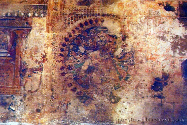 Thiruvarur Temple Frescoes