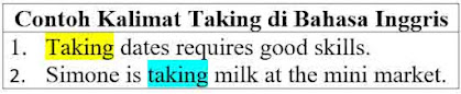 Contoh Kalimat Taking di Bahasa Inggris dan Pengertiannya