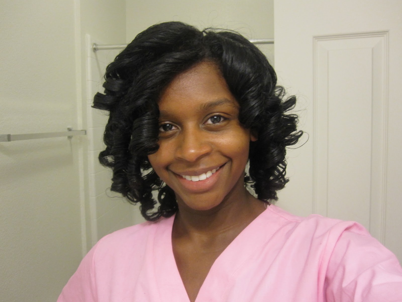 MahoganyCurls Roller Set How To CurlyNikki Natural Hair Care