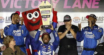 Rajah Caruth Collects First Career #Win #NASCAR