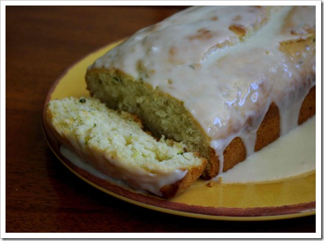 Zucchini Lemon Bread