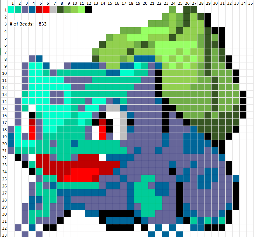 32x32 Pixel Art Grid Pokemon - Pixel Art Grid Gallery
